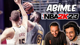 ABİMLE NBA 2K23 OYNADIK [upl. by Parks]