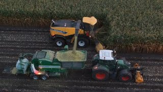 Chopping corn amp silage baling [upl. by Berenice716]