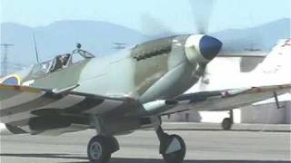 Spitfire Flight Demonstration Big V12 Engine Sound [upl. by Perdita377]