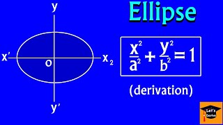 Equation Of Ellipse  derivation [upl. by Nine862]