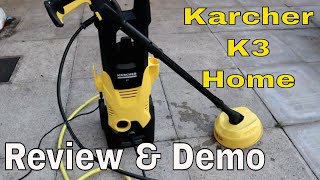 Kärcher K3 Home Pressure Washer Review amp Demonstration [upl. by Aizek]