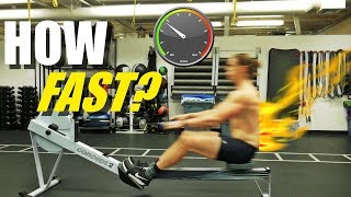 Rowing Machine How Fast Should You Row [upl. by Dayle]