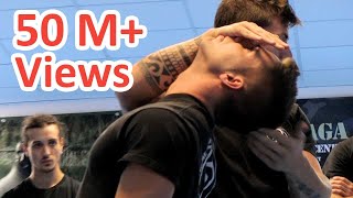 KRAV MAGA TRAINING • End a fight in 3 seconds [upl. by Atekram]