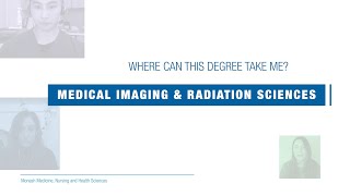 Where can a medical imaging or radiation sciences degree take you  Monash University [upl. by Arrim]