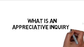 Research Methods  What is an Appreciative Inquiry [upl. by Albin]