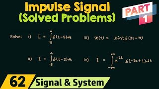 Impulse Signal Solved Problems  Part 1 [upl. by Idolem]