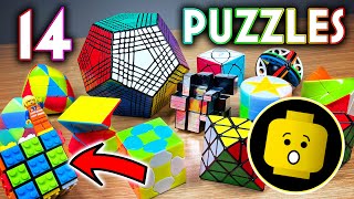 HUGE PUZZLE UNBOXING 😵 Petaminx  LEGO cubes [upl. by Fries]