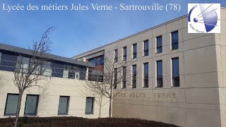 Visite Virtuelle  Lycée des Métiers Jules Verne  Sartrouville 78500 [upl. by Noj896]