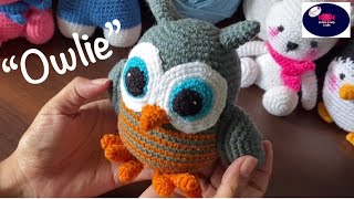 Easy Crochet Owl Tutorial [upl. by Ayekahs]