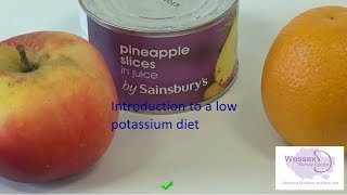 Introduction to low potassium diet [upl. by Adiol890]