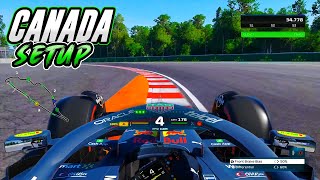 F1 22 CANADA HOTLAP  SETUP 109264 [upl. by Euqinue348]