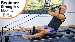 Beginner Reformer Strength and Mobility Workout [upl. by Nakhsa153]