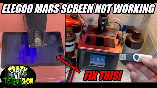 Elegoo Mars screen not working [upl. by Jenda]