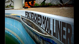 How to Fix Detached Pool Liner [upl. by Jammie775]