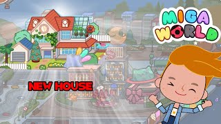 Miga Town My World  New House Location Update   iPad Gameplay [upl. by Airekahs131]