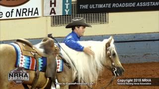 Shesouttayourleague and Casey Deary  2015 NRHA Futurity Open [upl. by Schoenberg790]