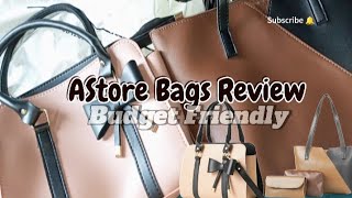 Affordable AStore Bags Review  Unboxing [upl. by Ynohtnakram]