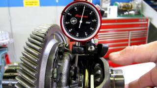 Differential Side Gear Backlash Measurement [upl. by Annaor659]