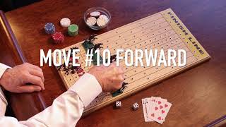 Across The Board Games  Horserace Game How To Play [upl. by Yekciv]