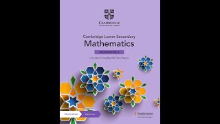 Cambridge Lower Secondary Mathematics Learner Book 7 [upl. by Ieso]