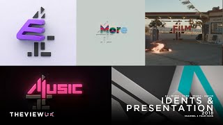 E4 More4 Film4 4Music amp 4seven  2018 Idents amp Presentation  2018 [upl. by Possing]