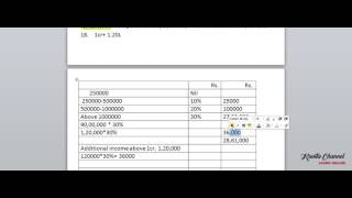 Income Tax  How to calculate Surcharge amp Marginal relief [upl. by Yasmine891]