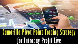 Camarilla Pivot Point Trading Strategy for Intraday Profit Live [upl. by Varrian]