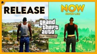 GTA Trilogy  Definitive Edition  Release vs Now Part 1 [upl. by Elyk]