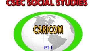 CARICOM CSEC LECTURE SERIES SOCIAL STUDIES [upl. by Anabel]