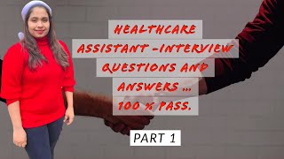 HEALTHCARE ASSISTANT INTERVIEW QUESTIONS AND ANSWERS 2022  PART 1 MALAYALAM [upl. by Abil]