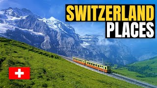 Top 10 Best Places to Visit in Switzerland 2025  Travel Guide [upl. by Kamerman]