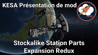 🚀 Stockalike Station Parts Redux  Présentation de mod KSP [upl. by Christiana341]