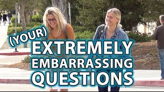 BEST Embarrassing Questions in Public Compilation Viewer Comments [upl. by Ecikram115]