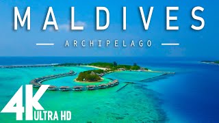 FLYING OVER MALDIVES 4K UHD  Relaxing Music Along With Beautiful Nature Videos4K Video Ultra HD [upl. by Naget]