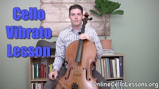 Cello Vibrato Lesson  How to do Vibrato on the Cello [upl. by Tecla895]