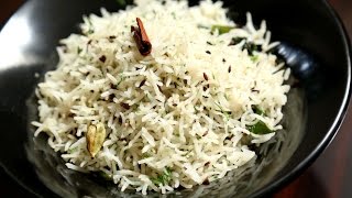 Jeera Rice Recipe  Restaurant Style Jeera Rice Recipe  Flavoured Cumin Rice  Ruchis Kitchen [upl. by Baggs598]