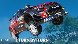 How RallyCar Drivers Avoid Crashes  Turn By Turn [upl. by Nylesoj]