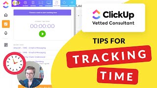 ClickUp Time Tracker 2 Ways to Make it EASIER to do [upl. by Fitts367]