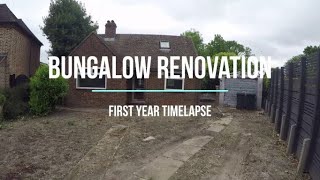 Timelapes  House Renovation  Year 1 [upl. by Adniram]