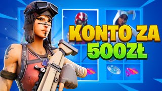 😱KUPIŁEM KONTO FORTNITE ZA 500ZŁ Z ALLEGRO [upl. by Yrotciv401]