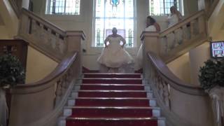 Brides Walking down stairs mostly [upl. by Enimassej]