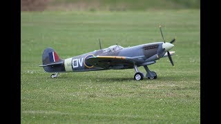 Flightline 1600mm Spitfire Build [upl. by Gladwin]