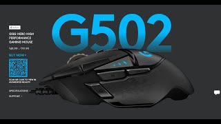 Logitech G502 HERO Driver And Software Download Link Description [upl. by Neetsirhc21]