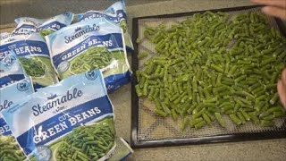 How to Dehydrate Frozen Green Beans [upl. by Costin505]