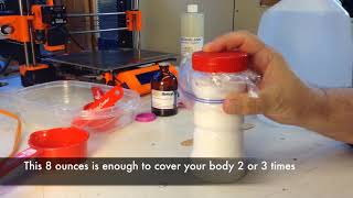 How to make 25 Benzyl Benzoate lotion to cure scabies [upl. by Arot]