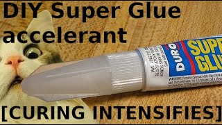 Home made Super Glue Accelerant [upl. by Zeret]