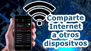 Cómo compartir Internet a otros dispositivos desde tu smartphone [upl. by Ahsinauj]