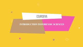 COURSERA  Introduction to Forensic Science  Quiz Answers [upl. by Etiuqal]