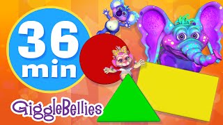 Learn Shapes Song Colors amp More  Nursery Rhymes amp Children Songs Collection [upl. by Wesley144]