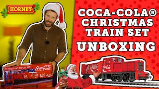 HORNBY  UNBOXING CocaCola® Christmas Train Set [upl. by Enrichetta]